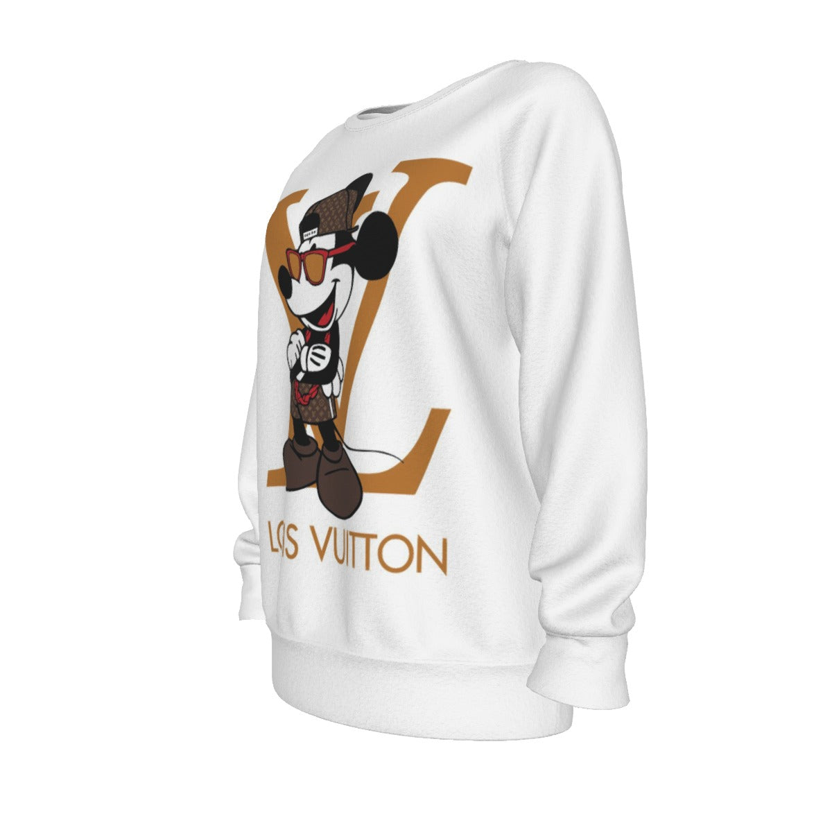 All-Over Print Women's Raglan Sleeve Sweatshirt