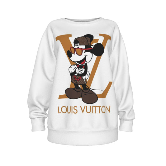 All-Over Print Women's Raglan Sleeve Sweatshirt