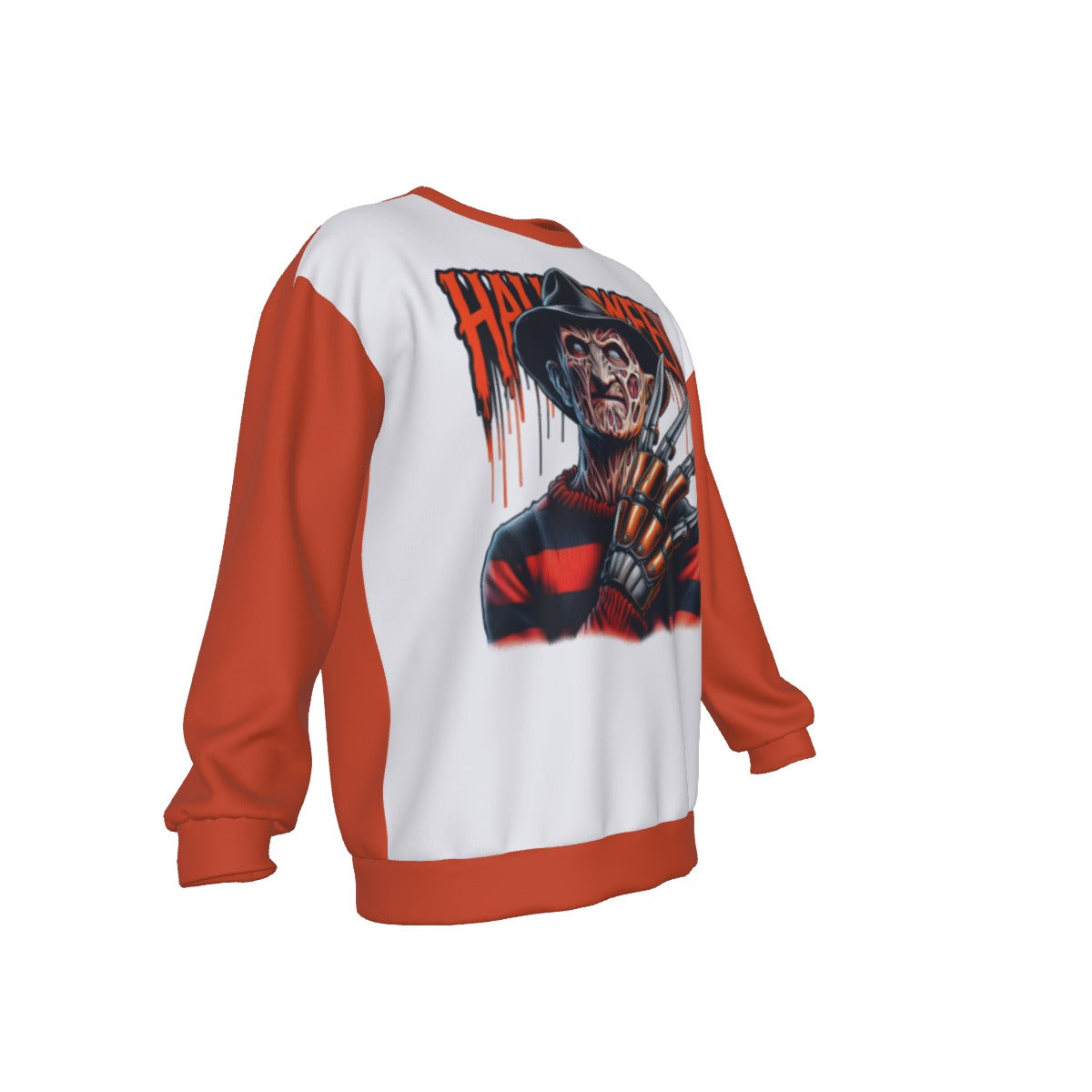 All-Over Print Men's Drop Shoulder Round Neck Long-Sleeved Sweatshirt