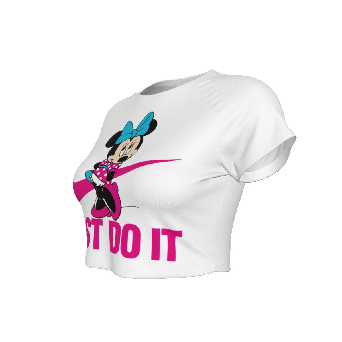 All-Over Print Women's Raglan Cropped T-shirt