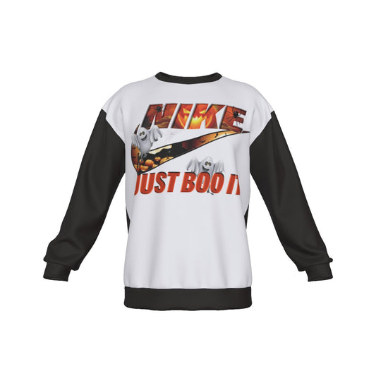 All-Over Print Men's Drop Shoulder Round Neck Long-Sleeved Sweatshirt