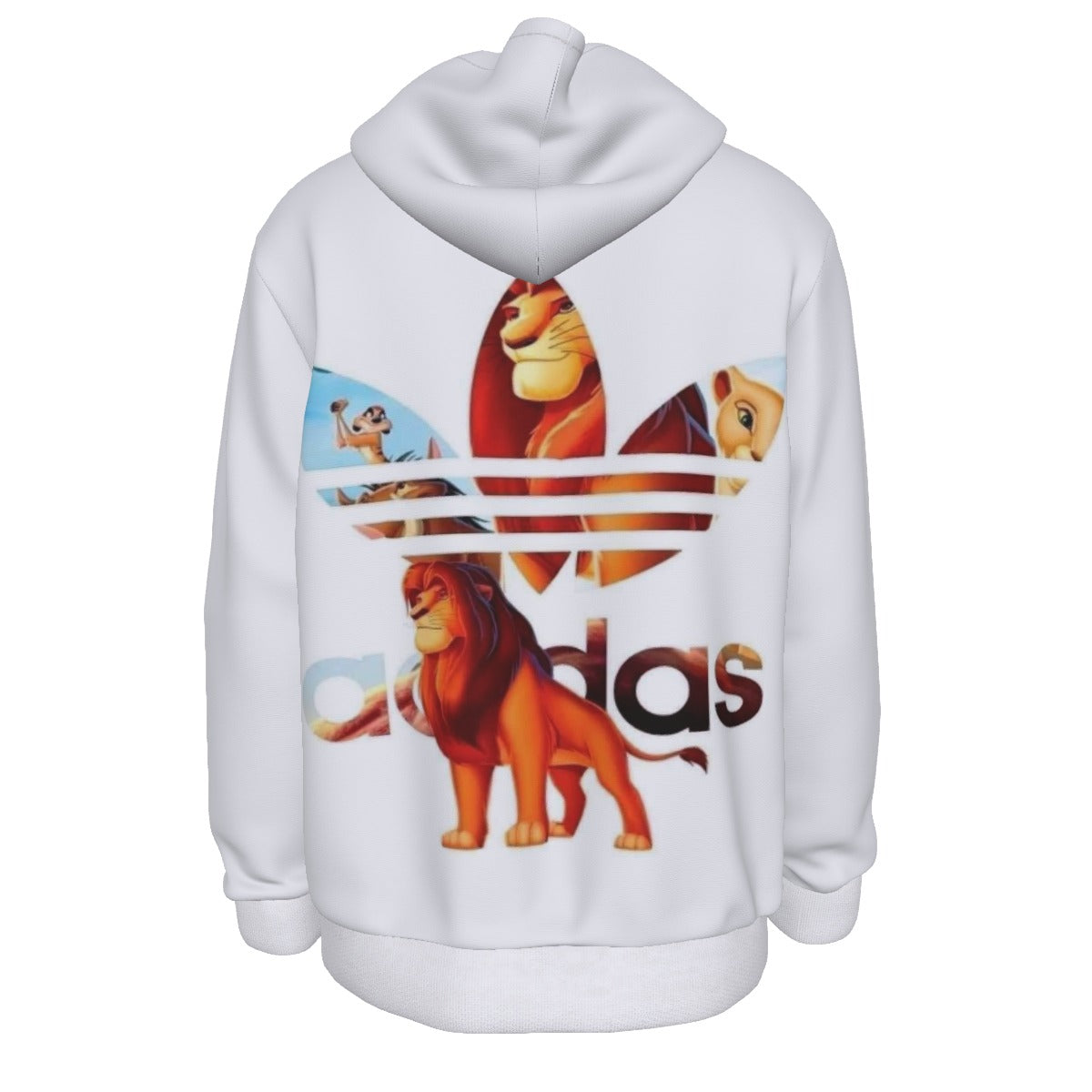 All-Over Print Men's Thicken Pullover Hoodie