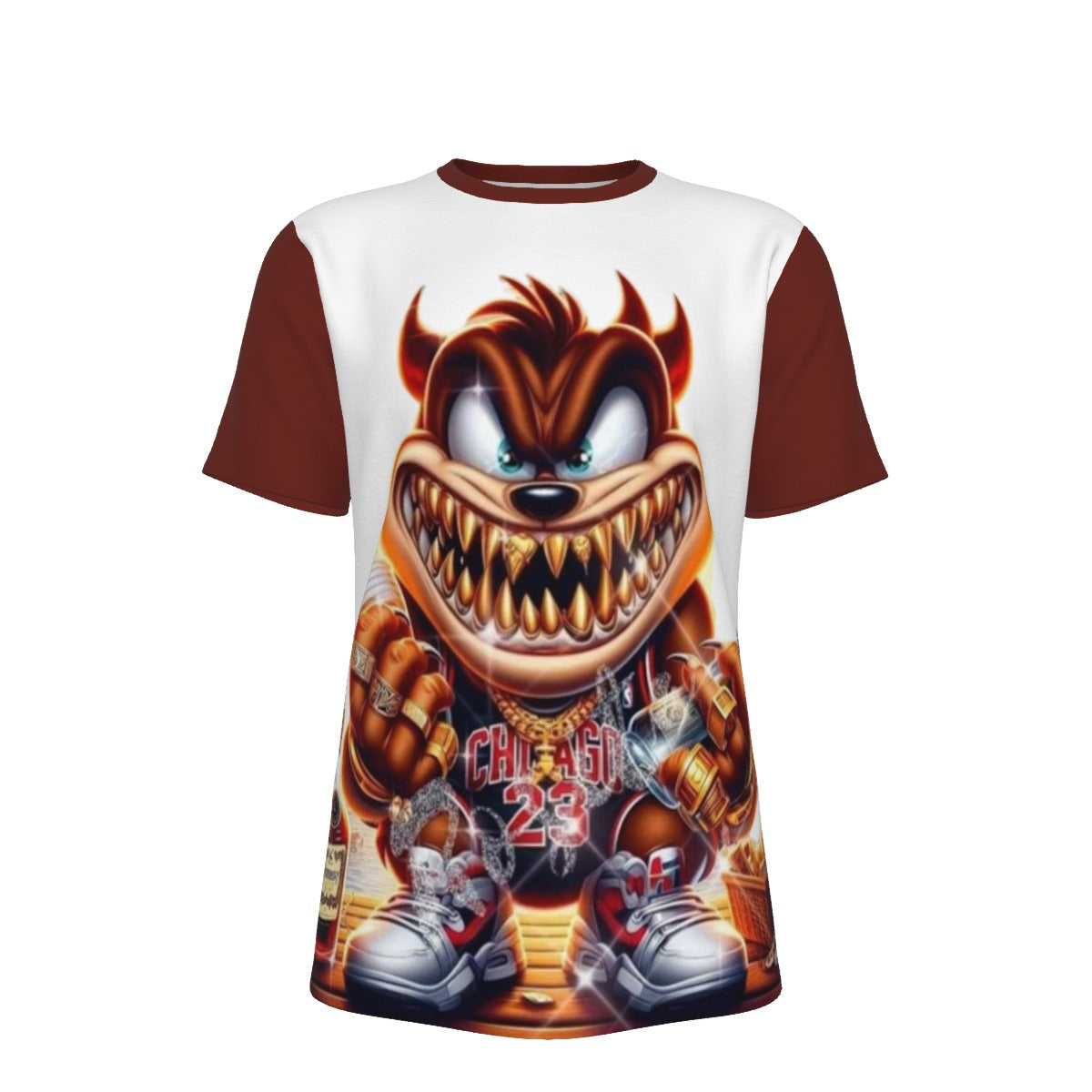 Eco-friendly All-Over Print Men's Short Sleeve T-shirt