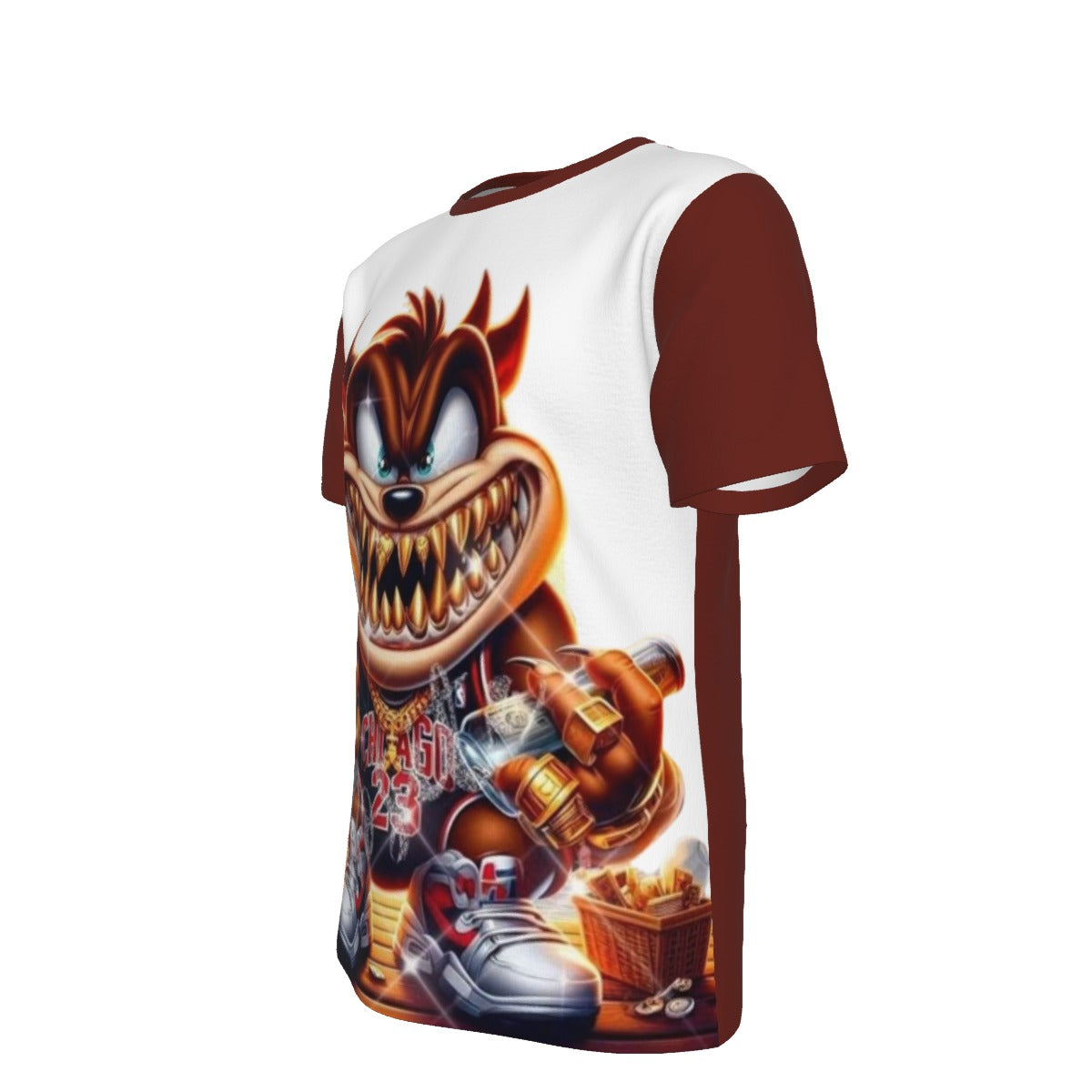 Eco-friendly All-Over Print Men's Short Sleeve T-shirt