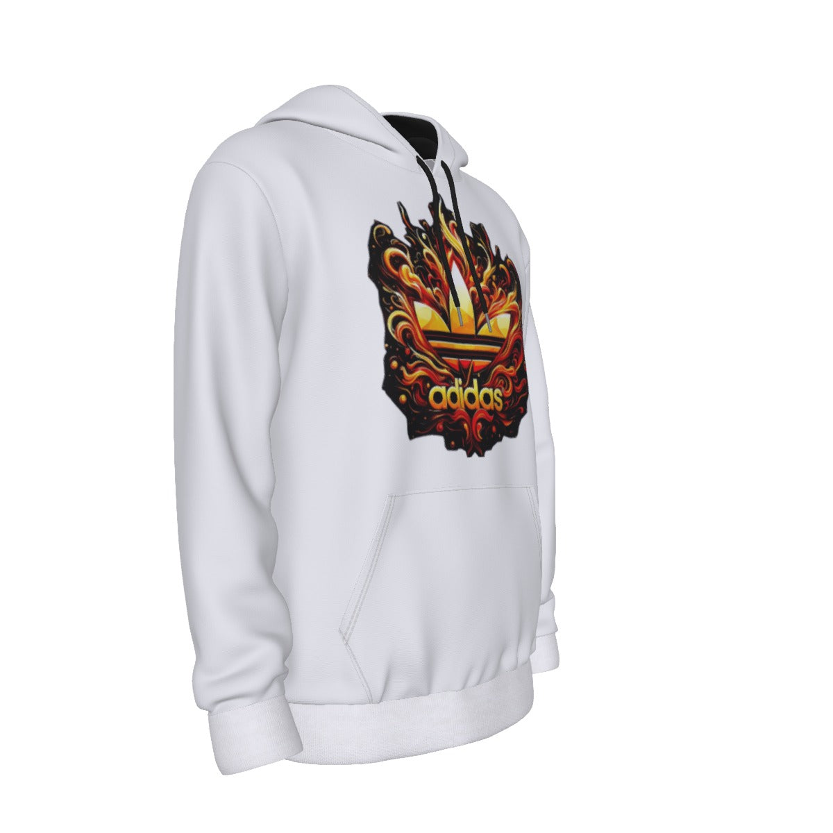 All-Over Print Men's Thicken Pullover Hoodie